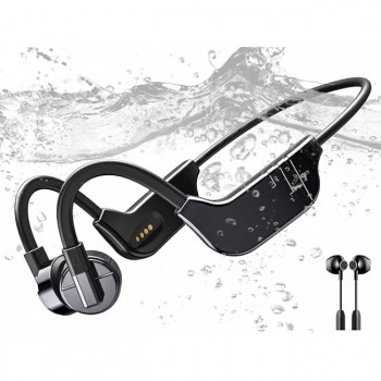 Бездротові навушники з кістковою провідністю MOCANIO K9 PRO Black (R4408130820250)