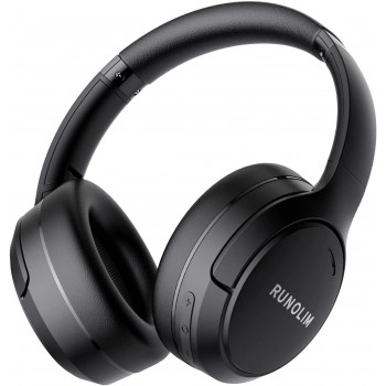Бездротові навушники Runolim WH301A Black (R4413130820250) Бездротові навушники Runolim WH301A Black (R4413130820250)
