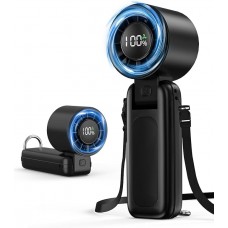 Портативний вентилятор Eoboya F20 Black (R4421130820250)