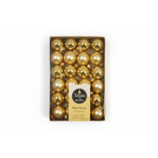 Набір ялинкових куль Xmas 24 шт. Gold (NY4427130820250) Набір ялинкових куль Xmas 24 шт. Gold (NY4427130820250)