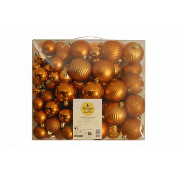 Набір ялинкових куль Xmas 100 шт. (NY4436130820250) Набір ялинкових куль Xmas 100 шт. (NY4436130820250)