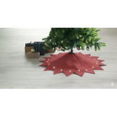Килимок-спідниця під ялинку Livarno Home Red (NY4439130820250) Килимок-спідниця під ялинку Livarno Home Red (NY4439130820250)