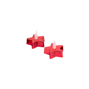 Світлодіодна свічка Livarno Home 2 шт. Red (NY4501130820250) Світлодіодна свічка Livarno Home 2 шт. Red (NY4501130820250)