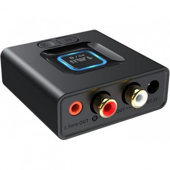 Бездротовий bluetooth aux адаптер 1Mii ML201 Black (R4515130820250)