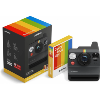 Камера моментального друку Polaroid Now Generation 3 Black + Color Film Bundle (R4517130820250) Камера моментального друку Polaroid Now Generation 3 Black + Color Film Bundle (R4517130820250)