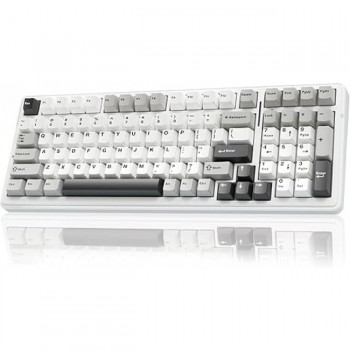 Механічна ігрова клавіатура AULA F99 White-grey (RD4556131820250) Механічна ігрова клавіатура AULA F99 White-grey (RD4556131820250)