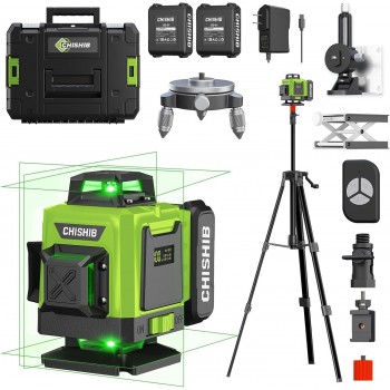 Набір лазерний рівень нівелір CHISHIB SSR-360-S1 Green (R4557131820250)