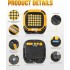 Світлодіодний ліхтар прожектор Trongle W893-1 Yellow (R4565131820250) Світлодіодний ліхтар прожектор Trongle W893-1 Yellow (R4565131820250)