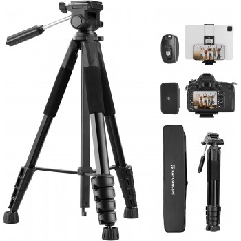 Штатив K&F Concept S255A3+BV01 Black (R4578131820250)