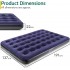 Надувний матрац Comfort Quest 191 x 137 x 22 см Blue (RD4590131820250) Надувний матрац Comfort Quest 191 x 137 x 22 см Blue (RD4590131820250)