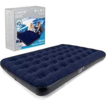 Надувний матрац Comfort Quest 191 x 137 x 22 см Blue (RD4590131820250) Надувний матрац Comfort Quest 191 x 137 x 22 см Blue (RD4590131820250)