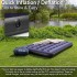 Надувний матрац Comfort Quest 191 x 137 x 22 см Blue (RD4590131820250) Надувний матрац Comfort Quest 191 x 137 x 22 см Blue (RD4590131820250)