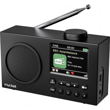 Цифрове радіо Mycket HS-D009 Black (R4608131820250) Цифрове радіо Mycket HS-D009 Black (R4608131820250)