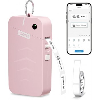 Портативний термопринтер ORGSTA S001 Pink (R4653131820250)