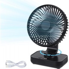 Настільний вентилятор Aischens ‎D606Y Black (R4659131820250)
