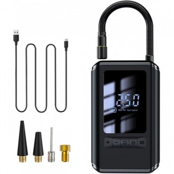Портативний компресор Nocudo CZK-5626 Black (R4684131820250) Портативний компресор Nocudo CZK-5626 Black (R4684131820250)