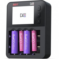 Зарядний пристрій для акумуляторів ISDT C4 EVO Black (R4695131820250) Зарядний пристрій для акумуляторів ISDT C4 EVO Black (R4695131820250)