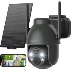 Бездротова IP-камера відеоспостереження ieGeek ZY-C2 із сонячною панеллю Black (R4738131820250) Бездротова IP-камера відеоспостереження ieGeek ZY-C2 із сонячною панеллю Black (R4738131820250)