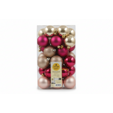 Набір ялинкових куль Xmas 30 шт. (NYD4265130820250) Набір ялинкових куль Xmas 30 шт. (NYD4265130820250)