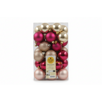 Набір ялинкових куль Xmas 30 шт. (NYD4265130820250) Набір ялинкових куль Xmas 30 шт. (NYD4265130820250)