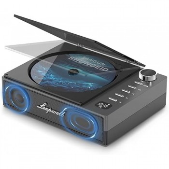 Портативний CD-програвач Leapwell L-CD201 Black (RD4747131820250)