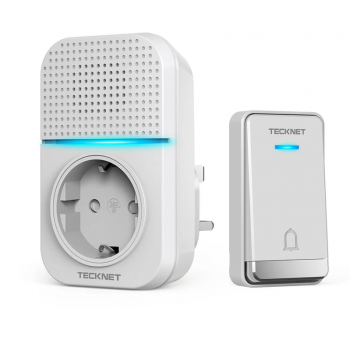 Бездротовий дзвінок TECKNET HWD01806 White (R4756131820250)