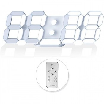 Настільний електронний цифровий годинник EDUP HOME EH-LED1302 White (R4803131820250) Настільний електронний цифровий годинник EDUP HOME EH-LED1302 White (R4803131820250)