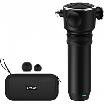 Ручний перкусійний масажер HYAKO R1 Black (R4810131820250) Ручний перкусійний масажер HYAKO R1 Black (R4810131820250)