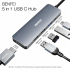 USB-хаб Benfei USB-C Hub 5-in-1 4K@30Гц, 0.2м, Grey (RD4816131820250) USB-хаб Benfei USB-C Hub 5-in-1 4K@30Гц, 0.2м, Grey (RD4816131820250)