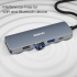 USB-хаб Benfei USB-C Hub 5-in-1 4K@30Гц, 0.2м, Grey (RD4816131820250) USB-хаб Benfei USB-C Hub 5-in-1 4K@30Гц, 0.2м, Grey (RD4816131820250)