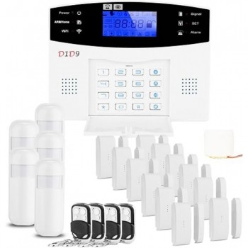 Комплект бездротової сигналізації D1D9 GF52 White (R4834131820250) Комплект бездротової сигналізації D1D9 GF52 White (R4834131820250)