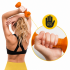 Гантелі вінілові Crivit 2 x 1 кг Orange (RD4835131820250) Гантелі вінілові Crivit 2 x 1 кг Orange (RD4835131820250)