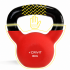 Гиря металева Crivit 8 кг з вініловим покриттям Red/Black (R4852131820250)